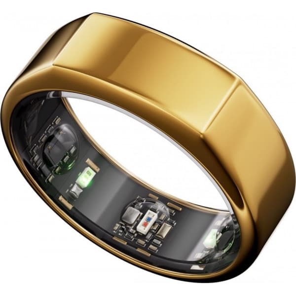 Oura Ring Gen3 Heritage smart ring, storlek 8, guld