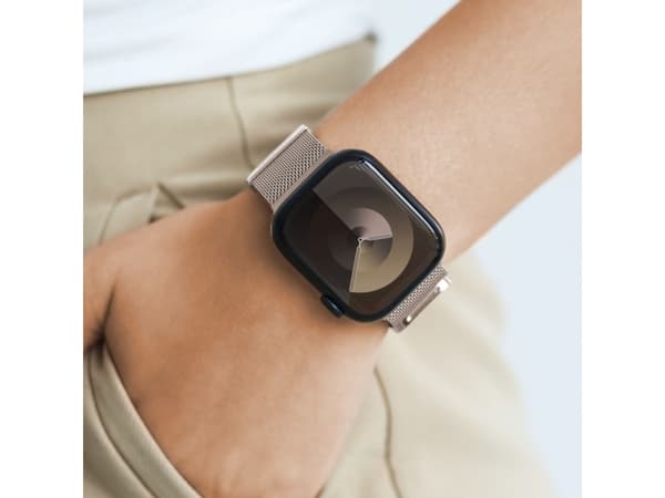 Vonmählen Milanese Loop 2, Klokkereim, Apple, Watch, Rustfritt stål, 40/41/42 mm