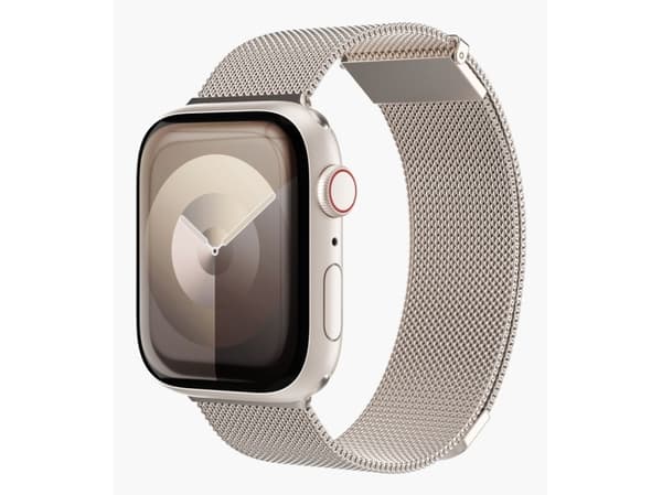 Vonmählen Milanese Loop 2, Klokkereim, Apple, Watch, Rustfritt stål, 44/45/46/49 mm