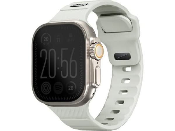 UNIQ armband Stride SE Apple Watch 49/46/45/44mm FKM gummiarmband lumen