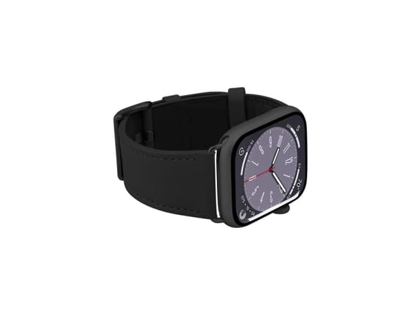 Puro E-CLASSIC Apple Watch armband 42 / 44 / 45 / 49mm Svart standard