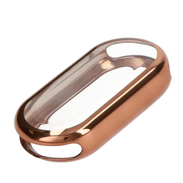 Bizon Case Watch Felipe för Xiaomi Mi Smart Band 8, roséguld