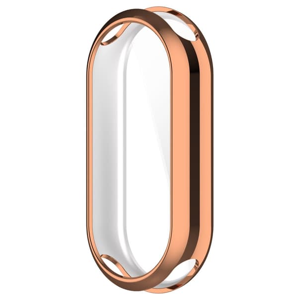 Bizon Case Watch Felipe för Xiaomi Mi Smart Band 8, roséguld