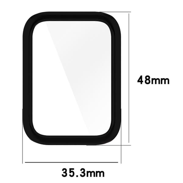 Bizon Case Watch Felipe för Xiaomi Smart Band 8 Pro, svart