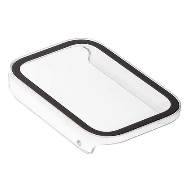 Bizon-etui+glasur til Xiaomi Smart Band 8 Pro, gennemsigtig