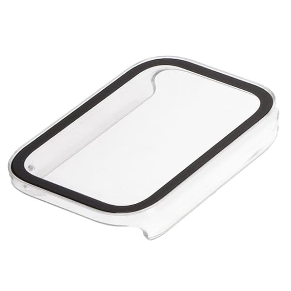 Bizon-etui+glasur til Xiaomi Smart Band 8 Pro, gennemsigtig