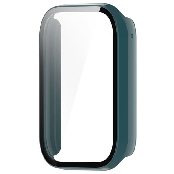 Bizon-kotelo+lasikello Xiaomi Smart Band 8 Prolle, vihreä