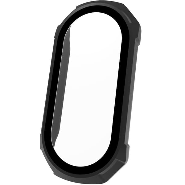 Bizon Case AntiShock -lasinen suojakuorisarja, Xiaomi Mi Band 7, musta