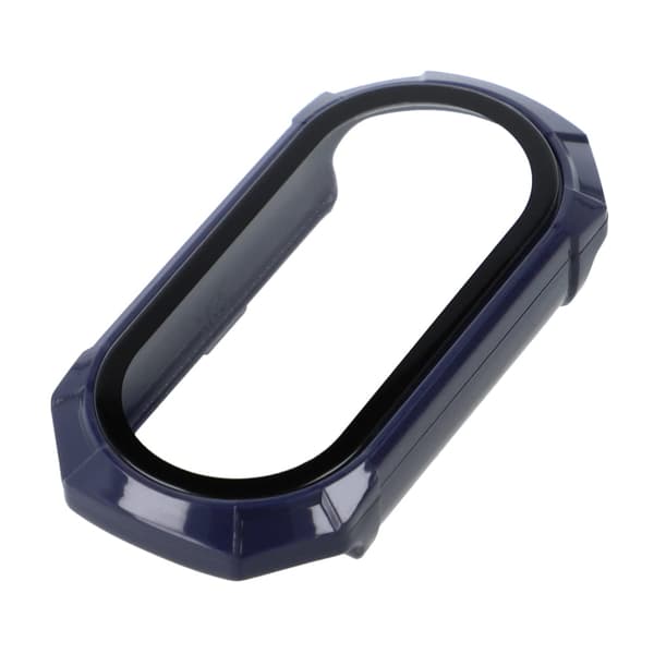 Bizon Suojakuori+Lasisetti Xiaomi Mi Smart Band 8:lle, sininen