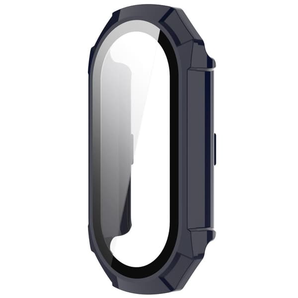 Bizon Suojakuori+Lasisetti Xiaomi Mi Smart Band 8:lle, sininen