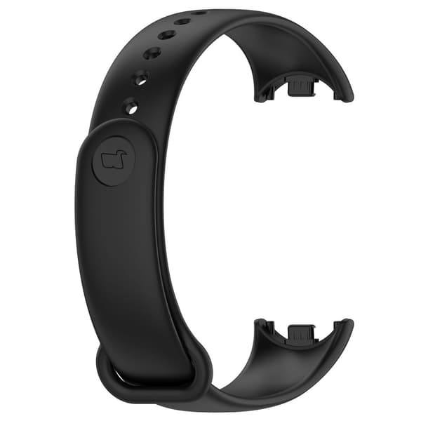 Bizon Strap Watch Dots för Xiaomi Mi Smart Band 8, Svart