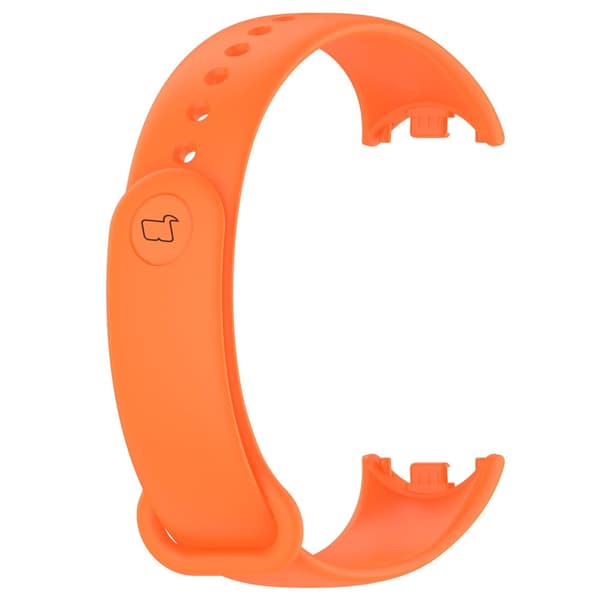 Bizon Strap Watch Dots Xiaomi Mi Smart Band 8:lle, oranssi