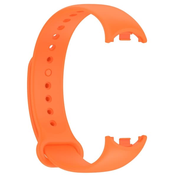 Bizon Strap Watch Dots Xiaomi Mi Smart Band 8:lle, oranssi