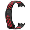 Pikkukuva 5 / 6: Bizon Strap Watch Octo Xiaomi Mi Smart Band 8:lle, musta/punainen