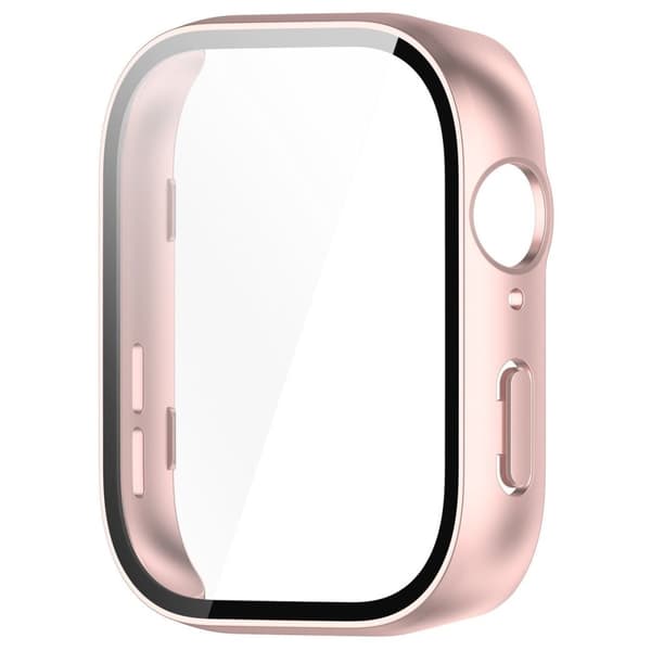 Bizon-kotelo + lasi kellolle Huawei Watch Fit 3:lle, pinkki
