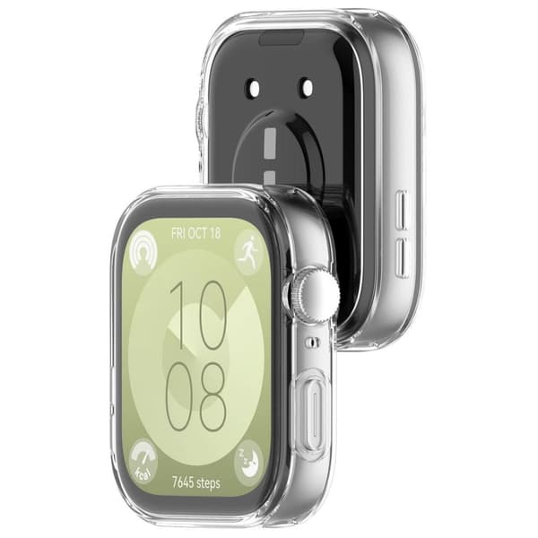 Bizon Case Watch Felipe til Huawei Watch Fit 3, gennemsigtig