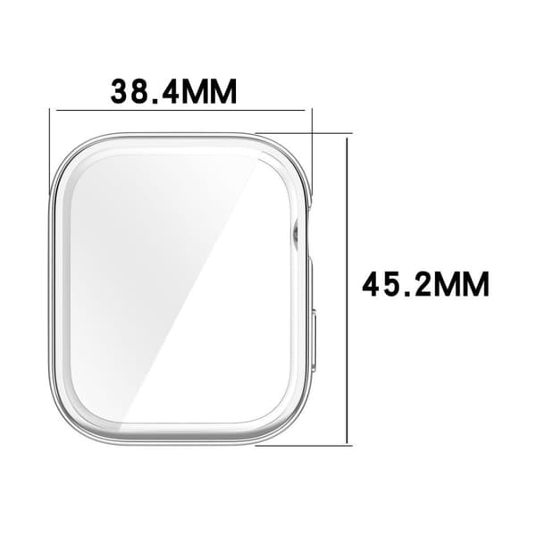 Bizon Case Watch Felipe til Huawei Watch Fit 3, gennemsigtig