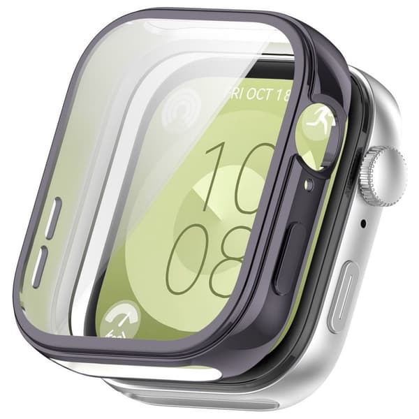 Bizon Case Watch Felipe för Huawei Watch Fit 3, grå
