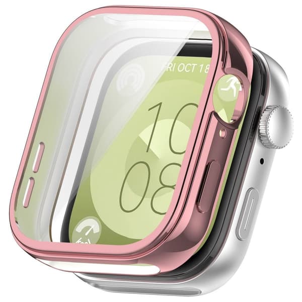 Bizon Case Watch Felipe Huawei Watch Fit 3:lle, pinkki