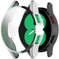 Pikkukuva 3 / 7: Bizon Case Watch Felipe -kotelo Galaxy Watch FE / Watch 4:lle 40 mm, hopea