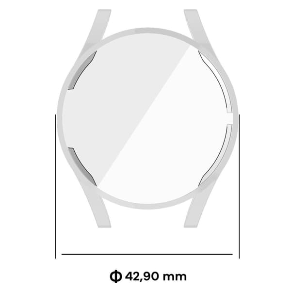 Bizon Case Watch Felipe -kotelo Galaxy Watch FE / Watch 4:lle 40 mm, hopea