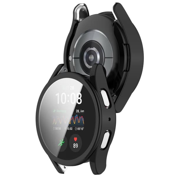 Bizon Case Watch Felipe för Galaxy Watch 7 40mm, svart