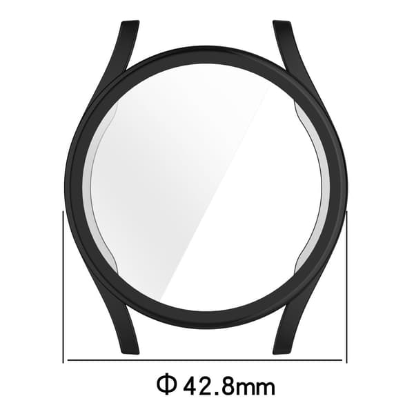 Bizon Case Watch Felipe för Galaxy Watch 7 40mm, svart