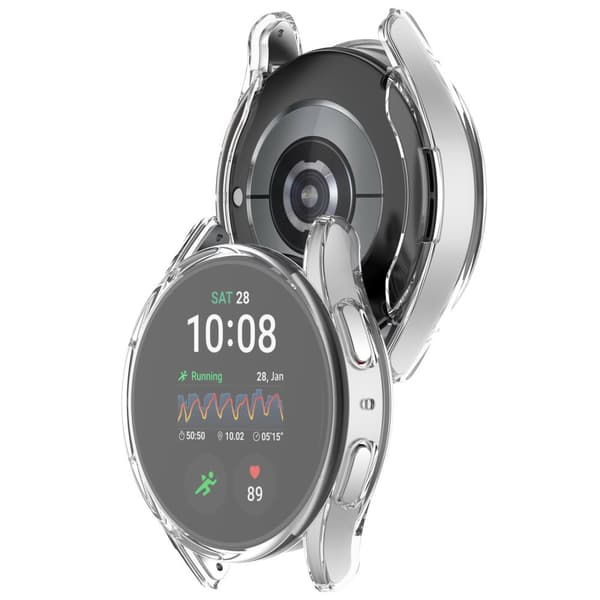 Bizon Urkasse til Felipe til Galaxy Watch 7 40mm, gennemsigtig