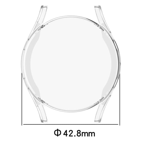 Bizon Urkasse til Felipe til Galaxy Watch 7 40mm, gennemsigtig
