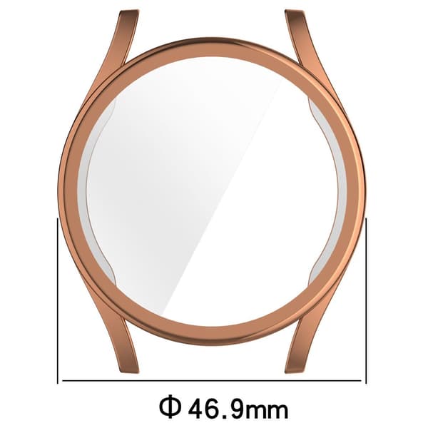 Bizon Case Watch Felipe för Galaxy Watch 7 44mm, Roséguld