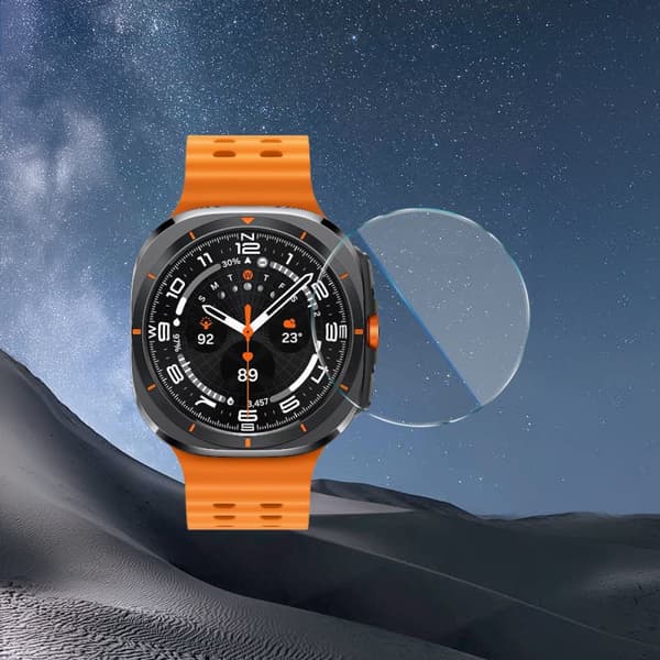 Bizon Glass Watch Klar Hærdet Glas Skærmbeskytter til Galaxy Watch Ultra 47mm