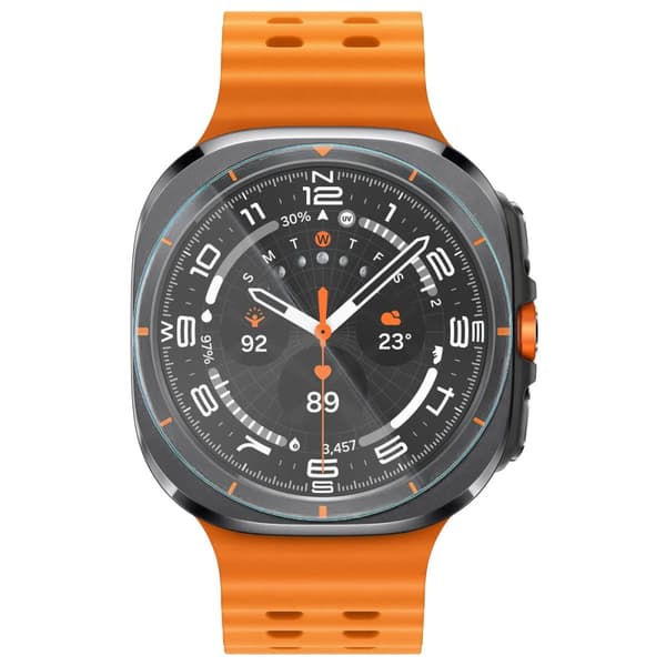 Bizon Glass Watch Klar Hærdet Glas Skærmbeskytter til Galaxy Watch Ultra 47mm
