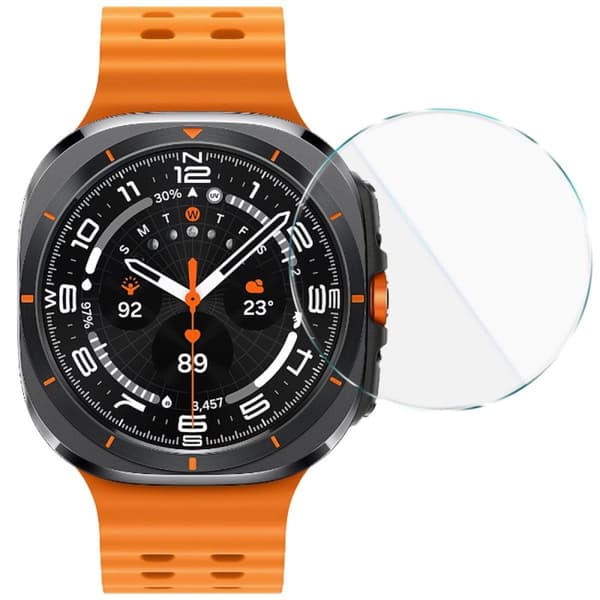 Bizon Glass Watch Klar Hærdet Glas Skærmbeskytter til Galaxy Watch Ultra 47mm
