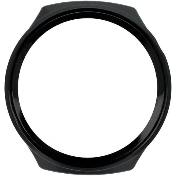Bizon-fodral + glasklocka för Huawei Watch 4 Pro Space Edition, svart
