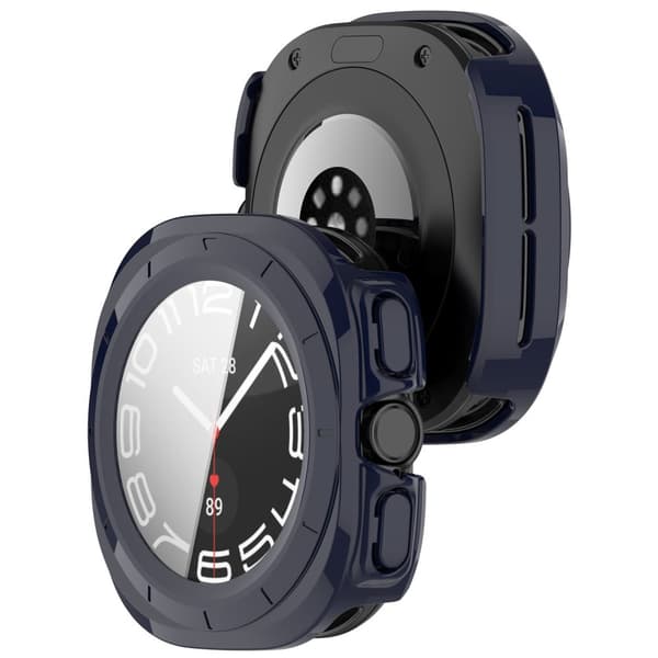 Bizon-kotelo + lasikello Galaxy Watch Ultralle 47 mm, sininen