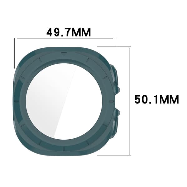Bizon Urkasse + Glas til Galaxy Watch Ultra 47mm, Grøn