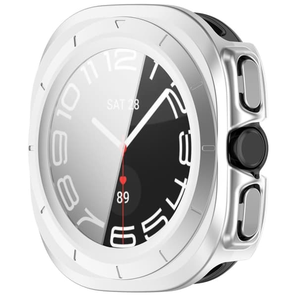 Bizon-kotelo + lasikello Galaxy Watch Ultralle 47 mm, satiininhopea