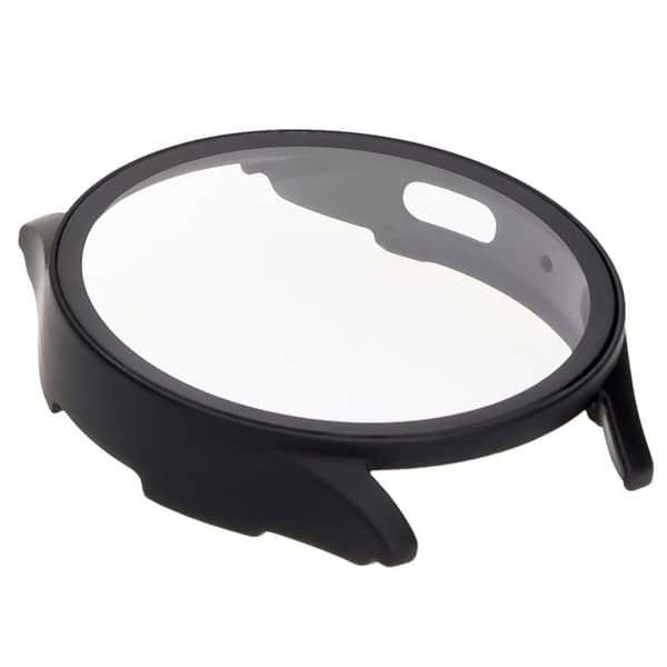 Bizon-fodral + glasklocka för Galaxy Watch 7 44mm, mattsvart