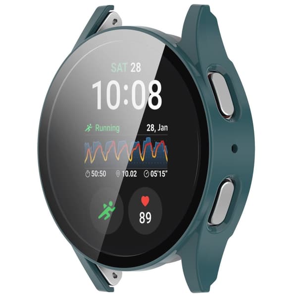 Bizon Urkasse + Glas til Galaxy Watch 7 40mm, Grøn