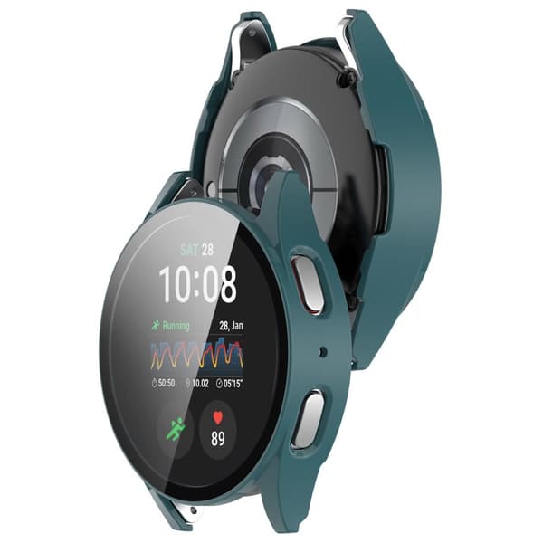 Bizon Urkasse + Glas til Galaxy Watch 7 40mm, Grøn