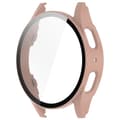 Miniatyrbild 3 av 8: Bizon-fodral + glasklocka för Galaxy Watch 7 40mm, rosa