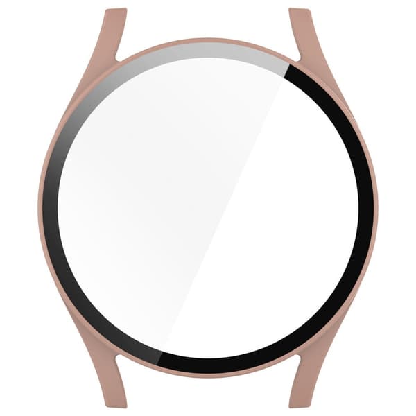 Bizon-fodral + glasklocka för Galaxy Watch 7 40mm, rosa