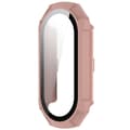 Miniatyrbild 3 av 8: Bizon-fodral+glasklocka för Xiaomi Smart Band 9, rosa