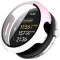 Miniatyrbild 4 av 8: Bizon-fodral + glasklocka för Google Pixel Watch 3 45 mm, vit rosa