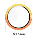 Pikkukuva 2 / 8: Bizon-kotelo + lasikello Google Pixel Watch 3:lle 45 mm, keltaoranssi