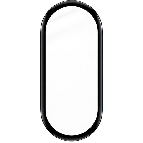 Bizon Glass Watch Edge Hybrid Glas til Xiaomi Smart Band 9 / 9 NFC, Sort