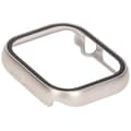 Pikkukuva 7 / 8: Bizon-kotelo+lasikello Apple Watch 10:lle 42 mm, samppanjanruskea