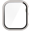 Pikkukuva 8 / 8: Bizon-kotelo+lasikello Apple Watch 10:lle 42 mm, samppanjanruskea