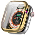 Pikkukuva 7 / 8: Bizon Case Watch Felipe -kotelo näytönsuojalla Apple Watch 10:lle (46 mm), kulta
