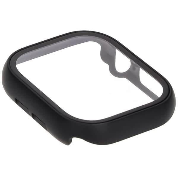 Bizon-kotelo + lasikello Apple Watch 10:lle (46 mm), musta